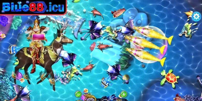 Bắn Cá Tài Lộc Blue88 - Game Đổi Thưởng Cực Hấp Dẫn 2 Chế độ chơi linh hoạt