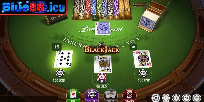 Blackjack Blue88 - Trải Nghiệm Game Bài Trí Tuệ Hấp Dẫn 2 Quy tắc chiến thắng Blackjack Blue88