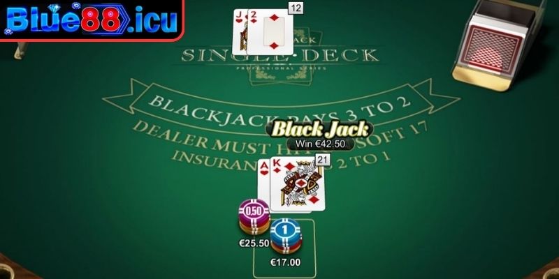 Blackjack Blue88 - Trải Nghiệm Game Bài Trí Tuệ Hấp Dẫn 3 Tận dụng tính năng “Insurance”