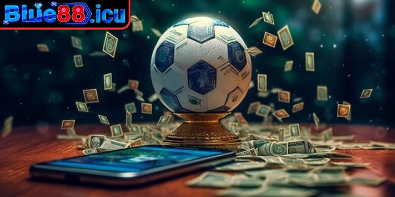 Cách tính tiền cá độ bóng đá Blue88 dạng chấp 1 1/4 (1.25)