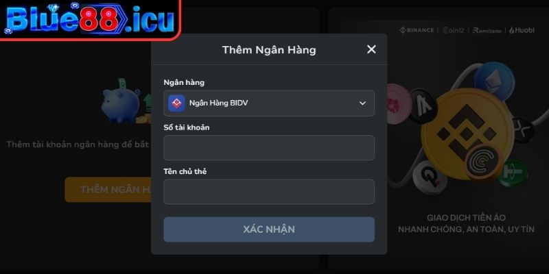 Nạp Tiền Blue88 - Cách Thực Hiện Chi Tiết Cho Người Mới 3 Xác nhận và hoàn tất lệnh nạp tiền Blue88