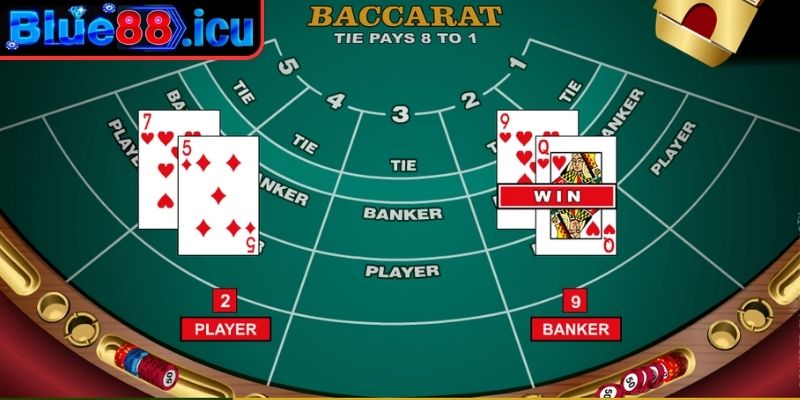 Soi Cầu Baccarat Blue88 - Bí Quyết Đọc Cầu Chuẩn Xác Nhất 1 Cách hoạt động của game Baccarat Blue88